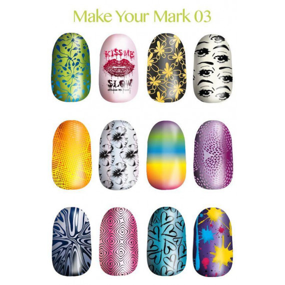 Lina Nail Art Supplies 印花版 - Make Your Mark 03