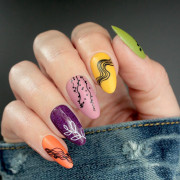 Whats Up Nails 美甲印花板 A026 All Lined Up