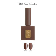 GENTLE PINK Gel 甲油 E21 Dark Chocolate