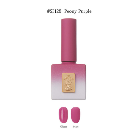 GENTLE PINK 啫喱 Gel 甲油 SH28 Peony Purple
