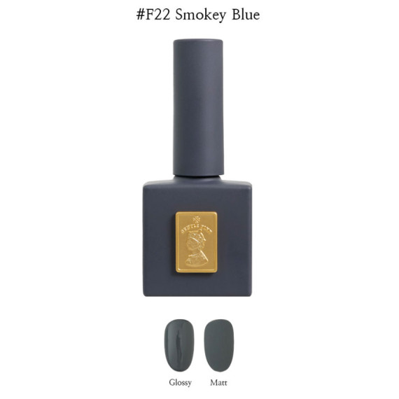 GENTLE PINK Gel 甲油 F22 Smokey Blue