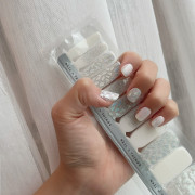 Nail n Things Nail Wraps - ND03 I Do White