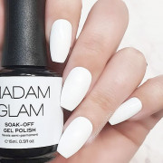 Madam Glam Gel甲油 - Perfect White